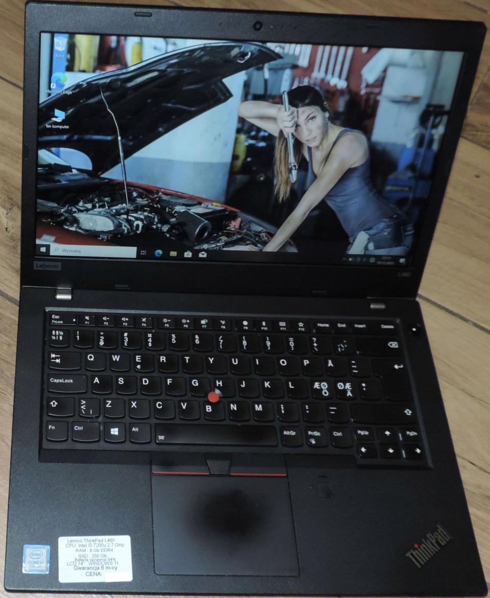 Laptop Lenovo ThinkPad L480 14 " Intel Core i5 8 GB / 256 GB czarny