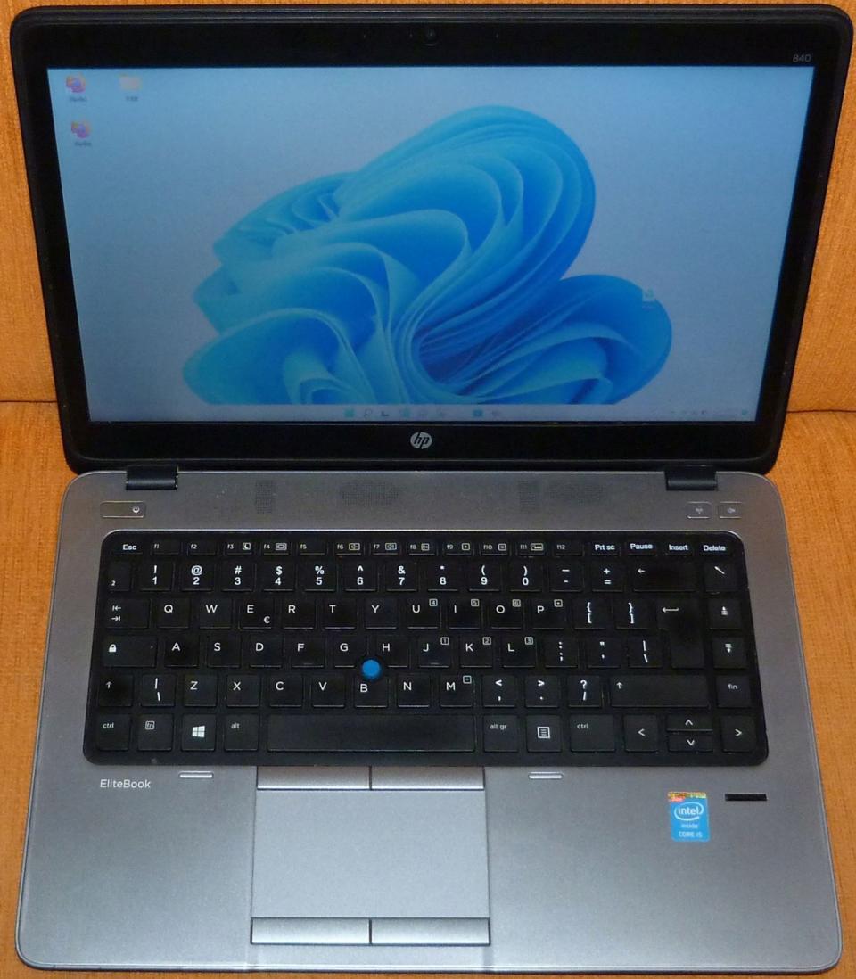 HP EliteBook 840 G1 14 i5 4 GB / 120 GB szary