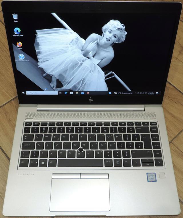 HP Elitebook 840 G6 14" Intel Core i7 Radeon 16 GB / 256 GB srebrny