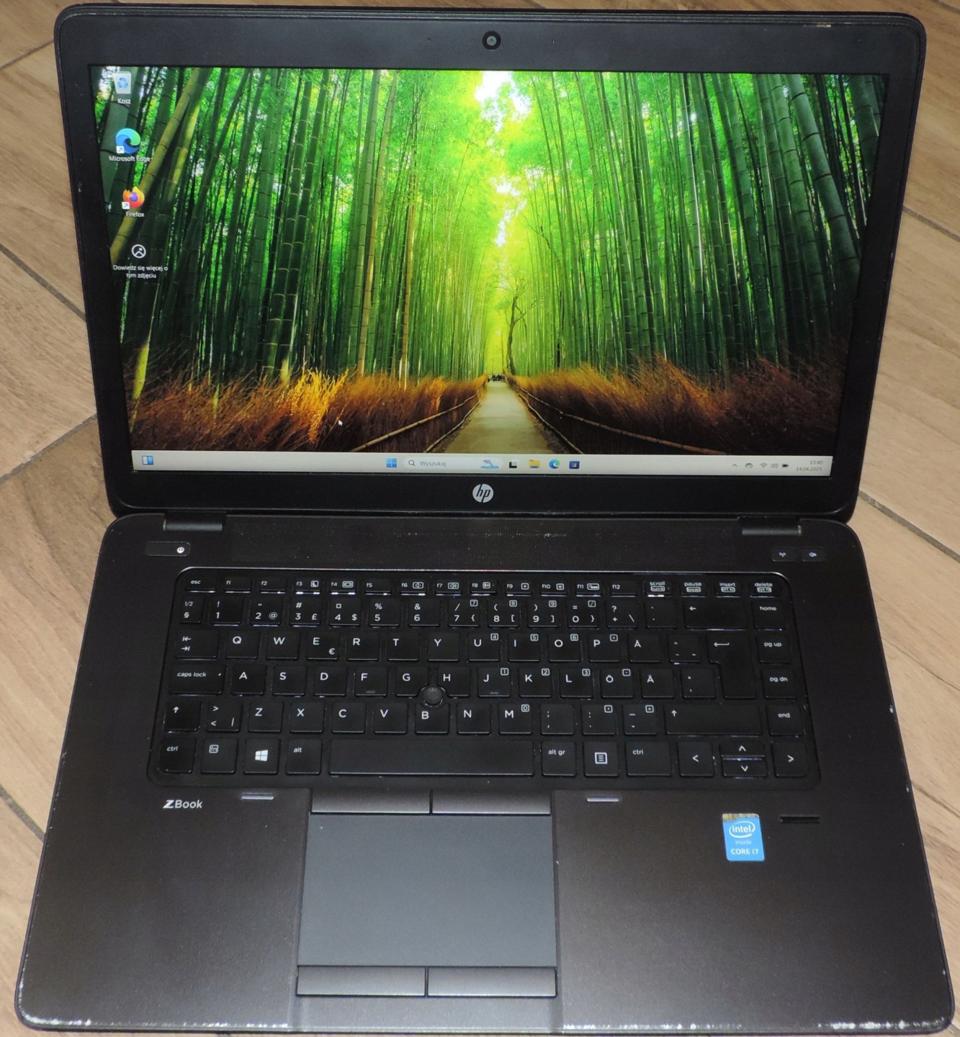 HP Zbook 15u G2 FHD AMD FIREPRO M4170 15,6 " Intel Core i7 16 GB / 256 GB