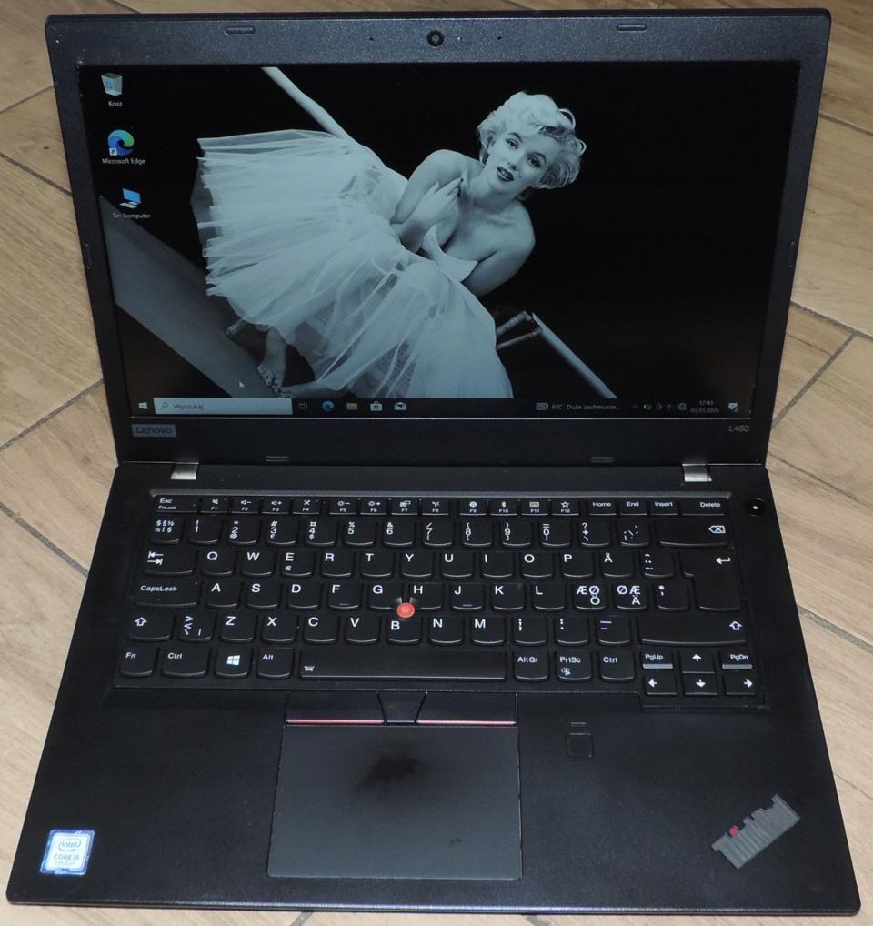 Laptop Lenovo ThinkPad L480 14 " Intel Core i5 8 GB / 256 GB czarny