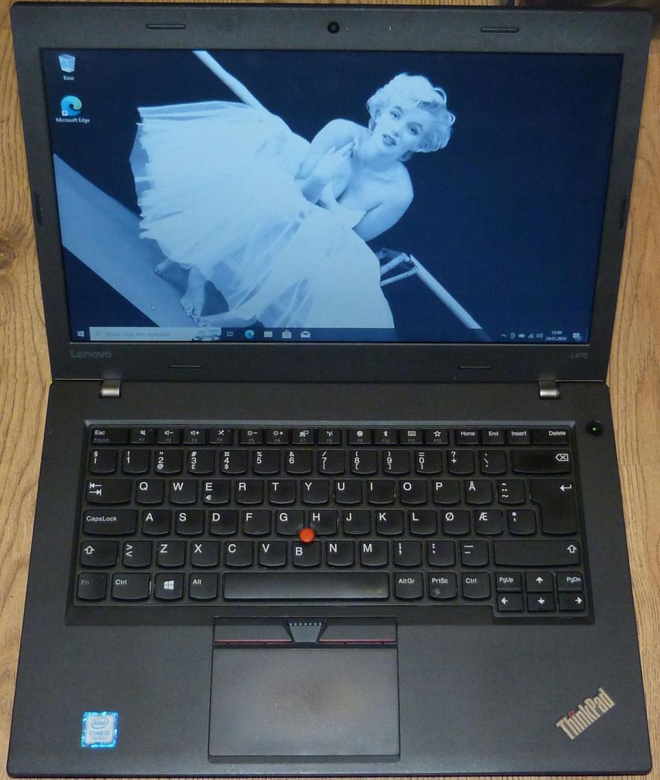 Laptop IBM, Lenovo Thinkpad L470 14 " Intel Core i3 4 GB / 120 GB czarny