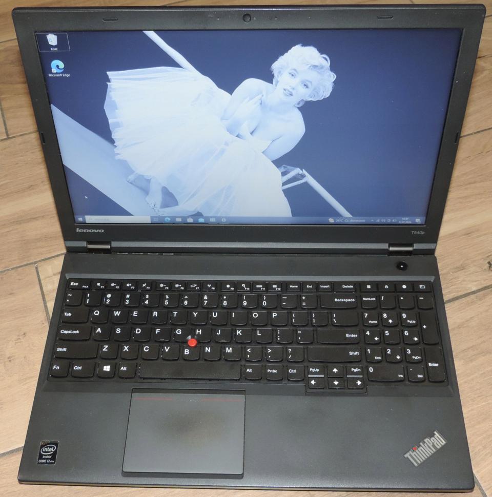 Laptop Lenovo ThinkPad T540p 15,6" Intel Core i7-4600m 8 GB / 256 GB czarny