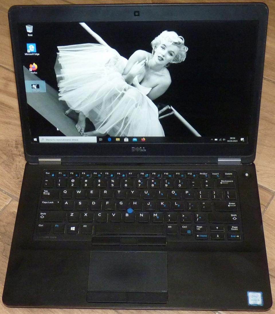 Laptop Dell E5470 i5 8 256 14 " Intel Core i5 8 GB / 256 GB czarny