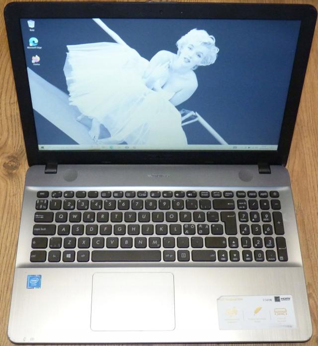 Laptop Asus x541n N3350 8Gb 120 Gb SSD 15,6" FullHD