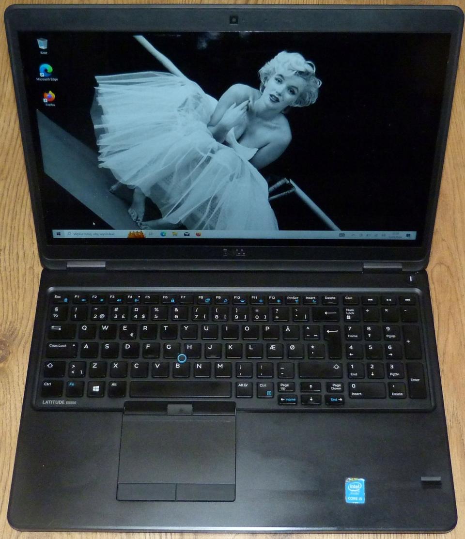 Dotykowy Dell Latitude E5550 15,6 " i5 8 GB / 256 Gb GeForce 830M 2Gb