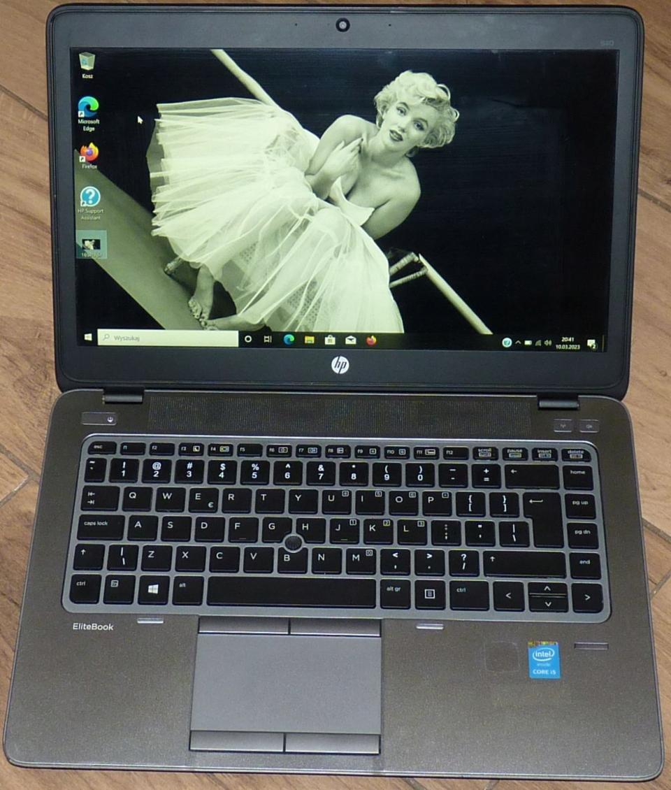 HP Elitebook 840 G2 Radeon 14 i5 8 GB / 256 GB srebrny
