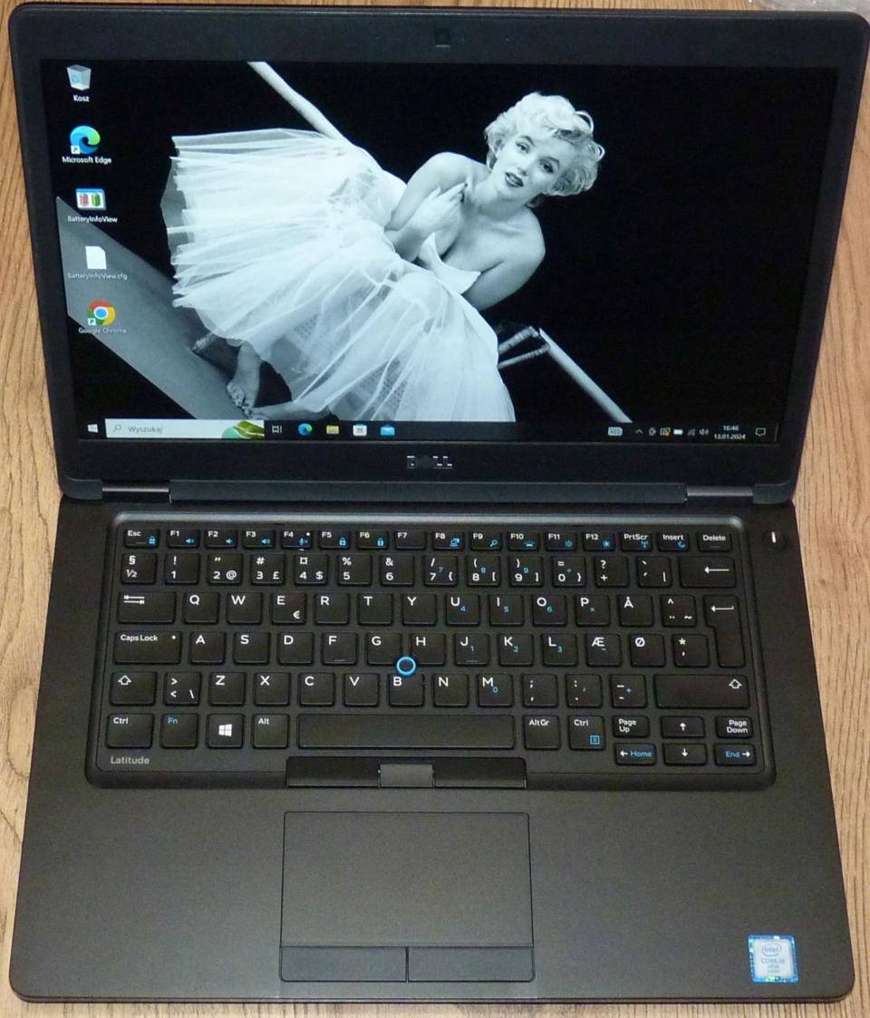 Laptop DELL LATITUDE 5480 14 " Intel Core i5 8 GB / 128 GB czarny