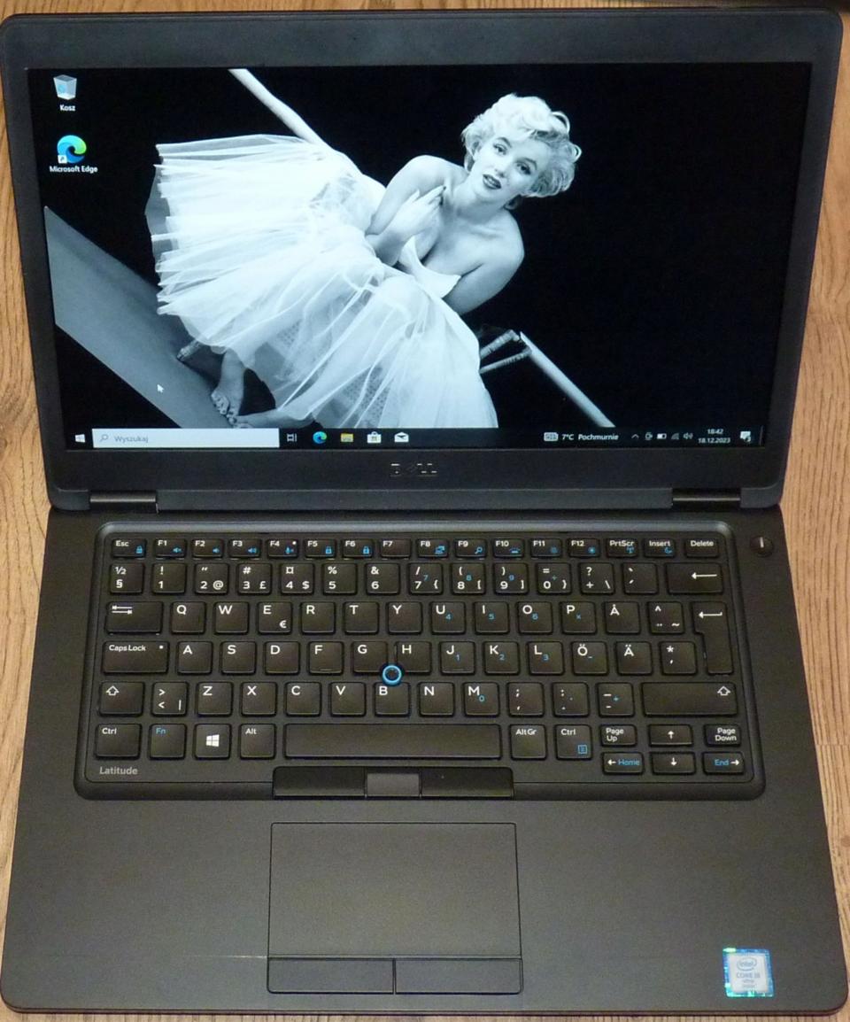Laptop DELL LATITUDE 5480 14 " Intel Core i5 8 GB / 256 GB czarny