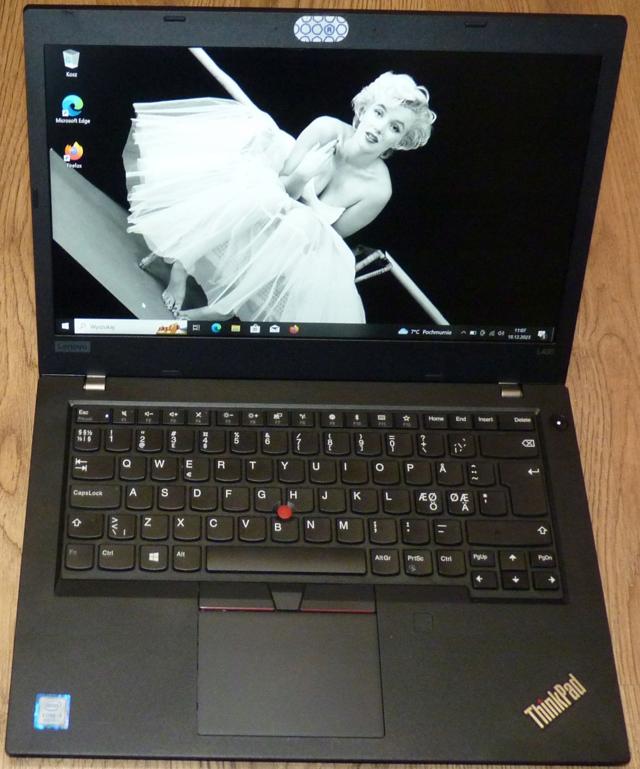 Laptop Lenovo ThinkPad L490 14 " Intel Core i5 8 GB / 256 GB Radeon czarny