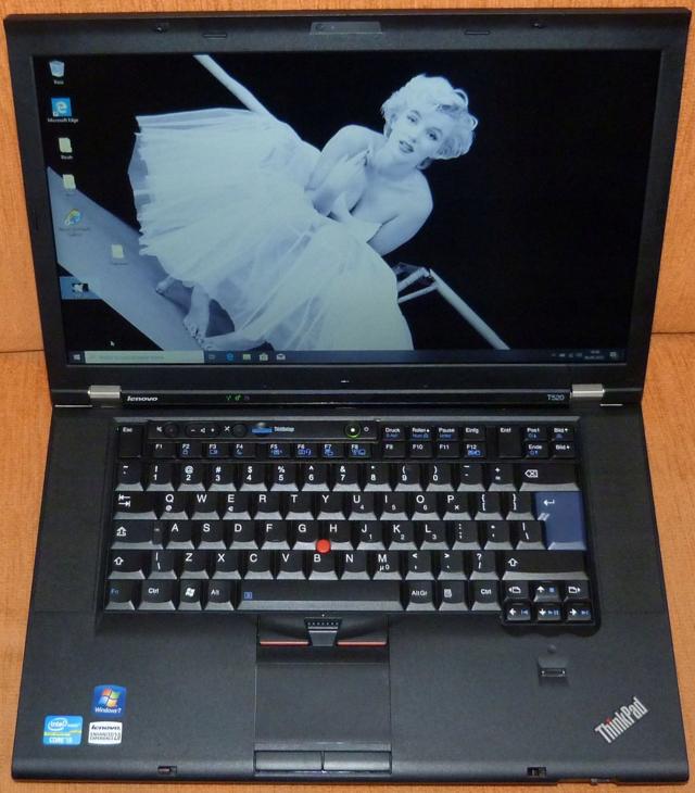 LENOVO T520 15,6 i5 8 GB 128 GB SSD czarny