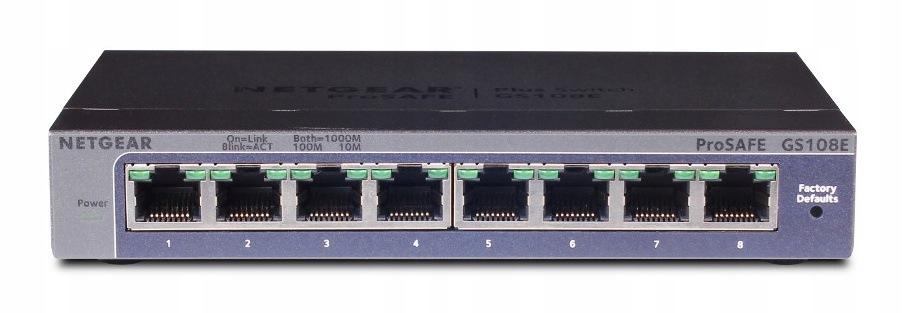 SWITCH NETGEAR GS108E-400EUS