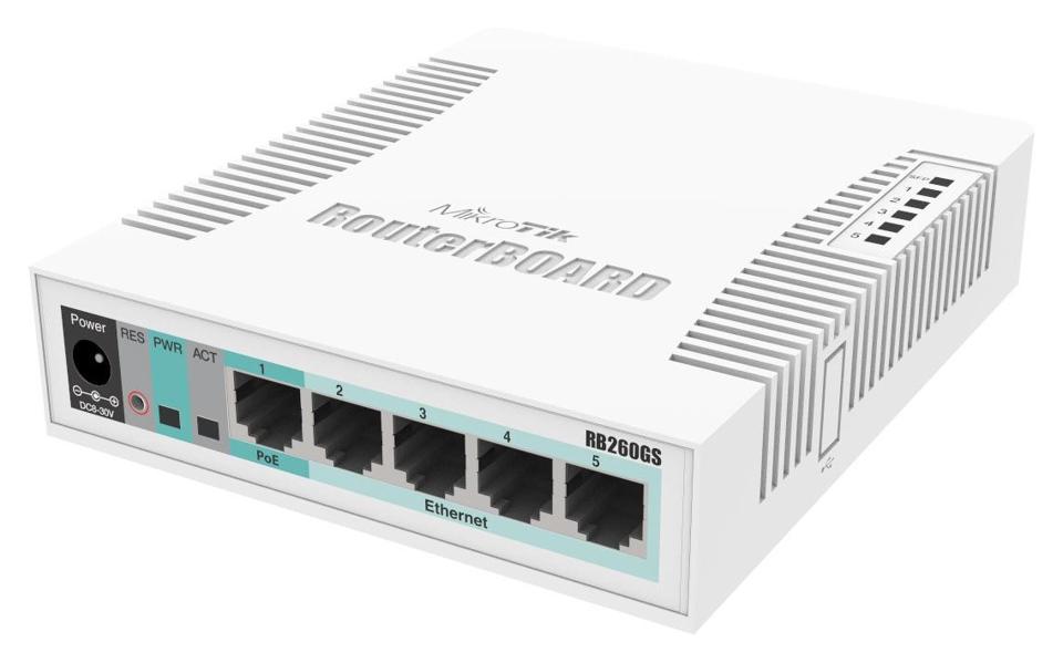 MIKROTIK ROUTERBOARD CSS106-5G-1S (RB260GS)