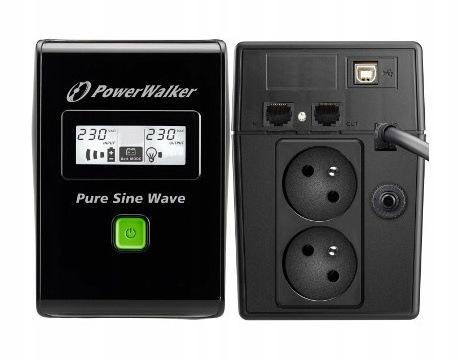UPS ZASILACZ AWARYJNY PowerWalker VI 600 SW FR
