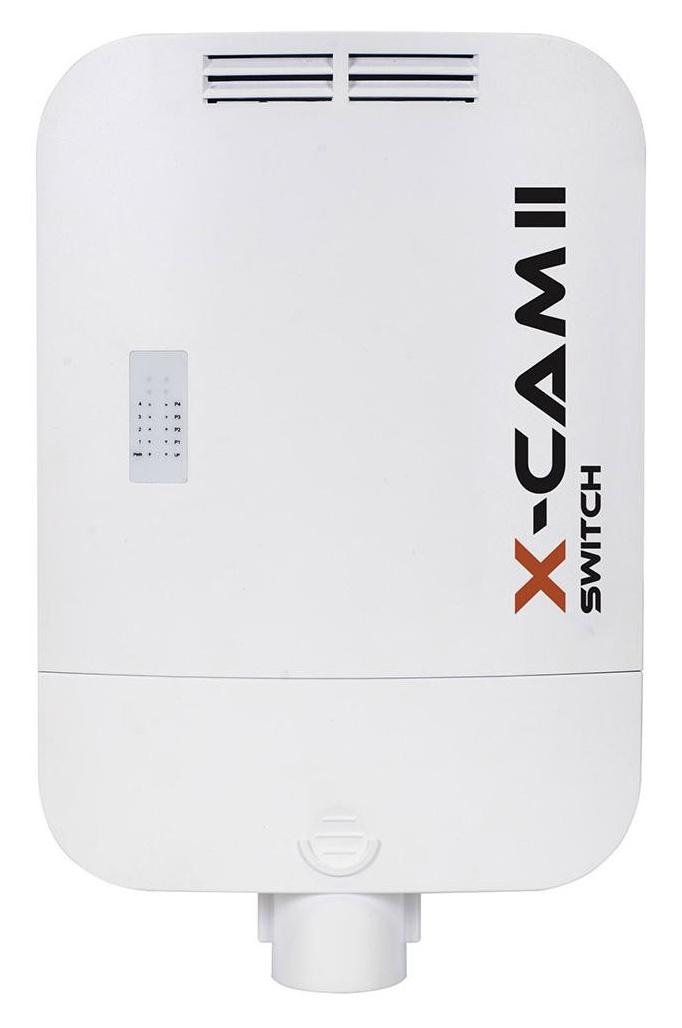 SWITCH POE CAMSAT X-CAM II Switch PoE+ 4F TX13 (12V, TX1310, RX1550)