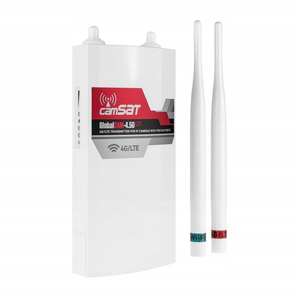ROUTER LTE / 4G / 3G ZEWNĘTRZNY CAMSAT GLOBALCAM-4.5G 2PoE
