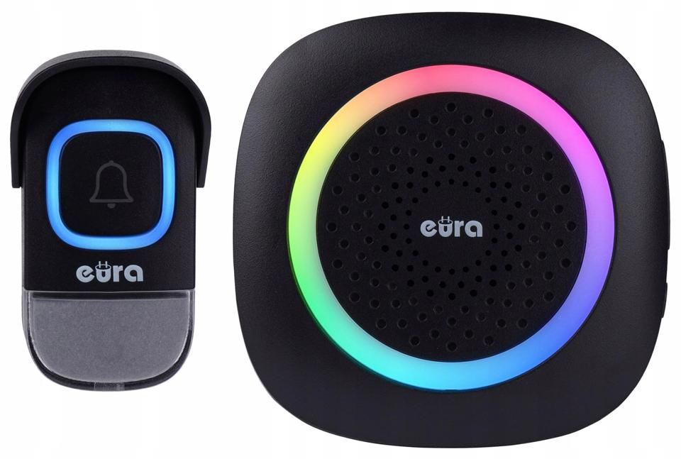 Dzwonek bezprzewodowy EURA WDP-46A3 czarny