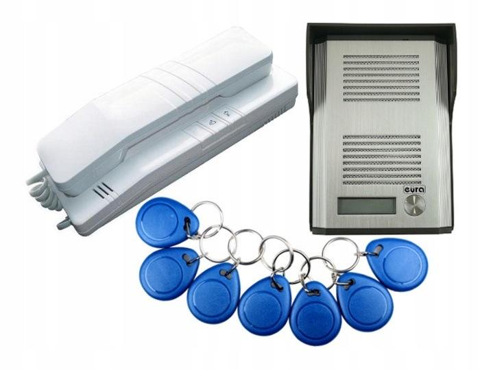 Domofon EURA ADP-41A3 1-rodzinny z czytnikiem RFID (RL-3203ID)