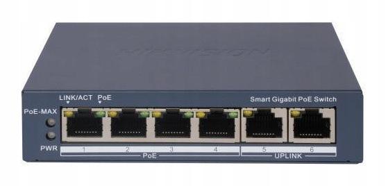SWITCH HIKVISION DS-3E1506P-EI(O-STD) LinkVu