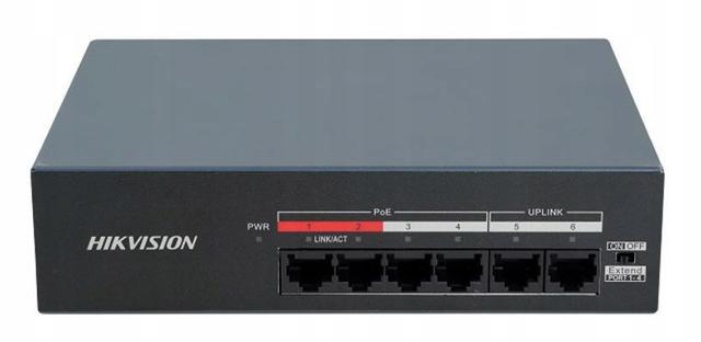 Switch Hikvision DS-XS06-P