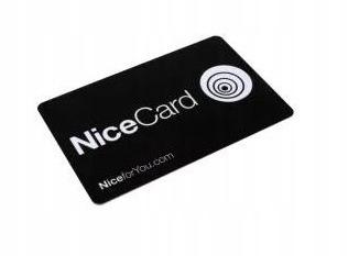 Karta zbliżeniowa MOCARD do wideodomofonów Nice MyBell (MBDRFCARD)