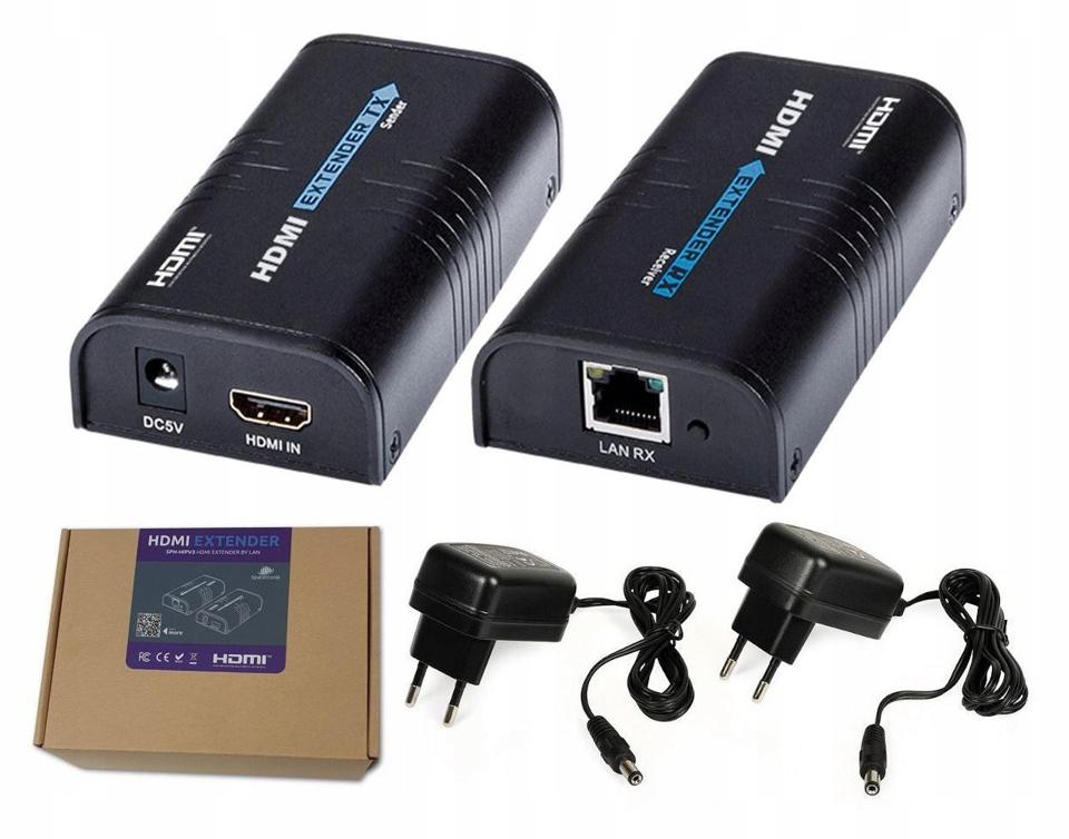 Konwerter sygnału HDMI na IP SPH-HIPv4 Multicast zestaw