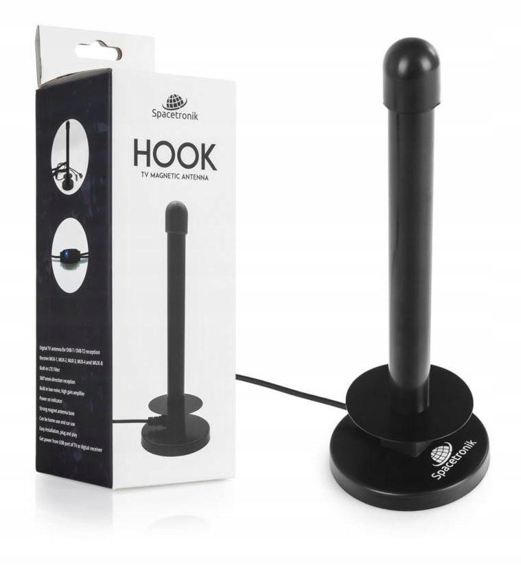 Antena magnetyczna DVB-T2 Spacetronik Hook
