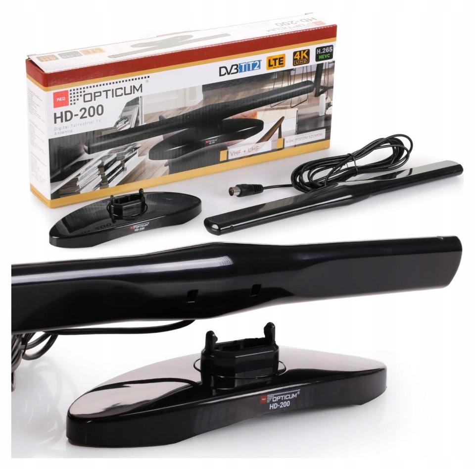 Antena pokojowa DVB-T2 Opticum HD-200