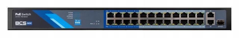Switch PoE BCS BASIC BCS-B-SP2402G-1SFP