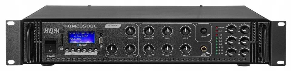 WZMACNIACZ HQM2350BC RADIO FM/MP3/BLUETOOTH 350W