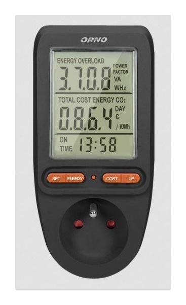 Watomierz, kalkulator energii ORNO OR-WAT-435/B