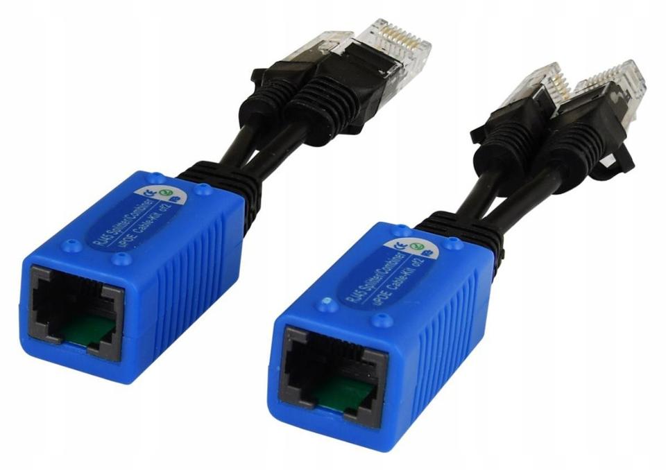SPLITTER 2xRJ45 (WTYK) - 1xRJ45 (GNIAZDO) Pulsar P-POE2