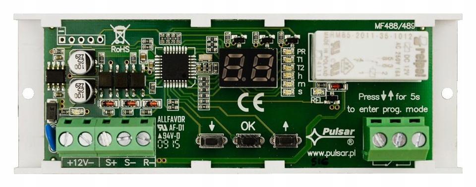 MODUŁ PRZEKAŹNIKA CZASOWEGO Pulsar AWZ516