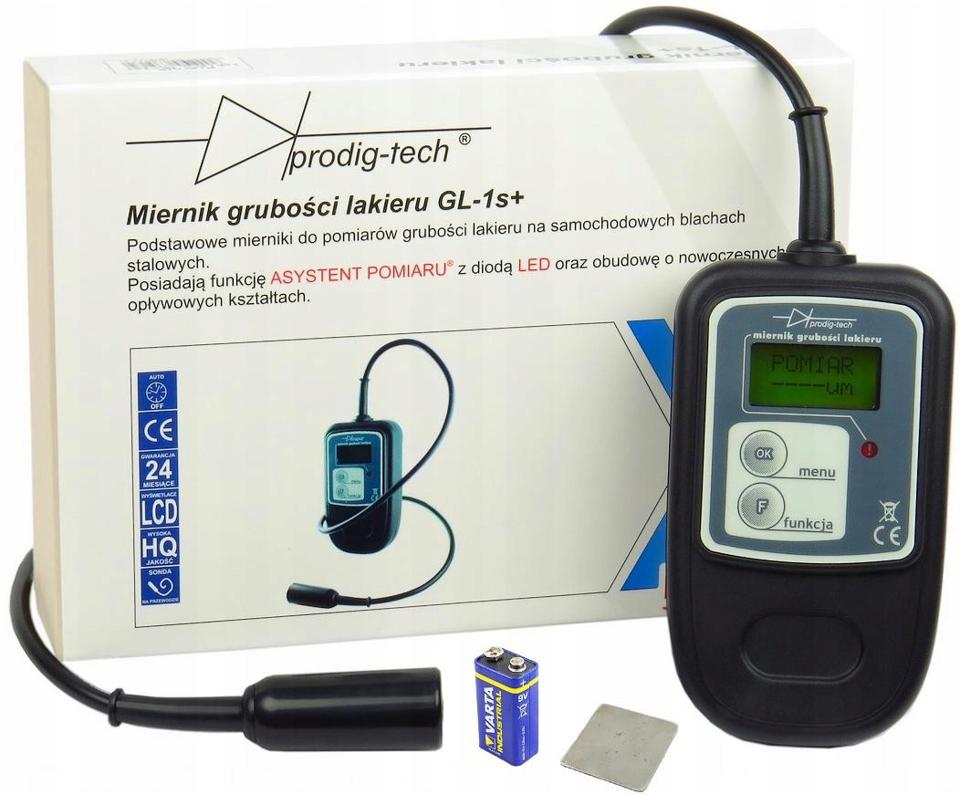 Miernik grubości lakieru Prodig-Tech GL-1S+ FE