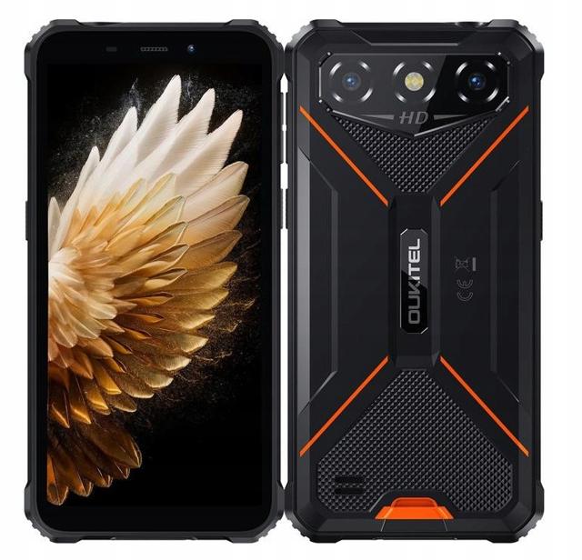 Smartfon Oukitel G3 6" 4/128GB 6300mAh pomarańczowy