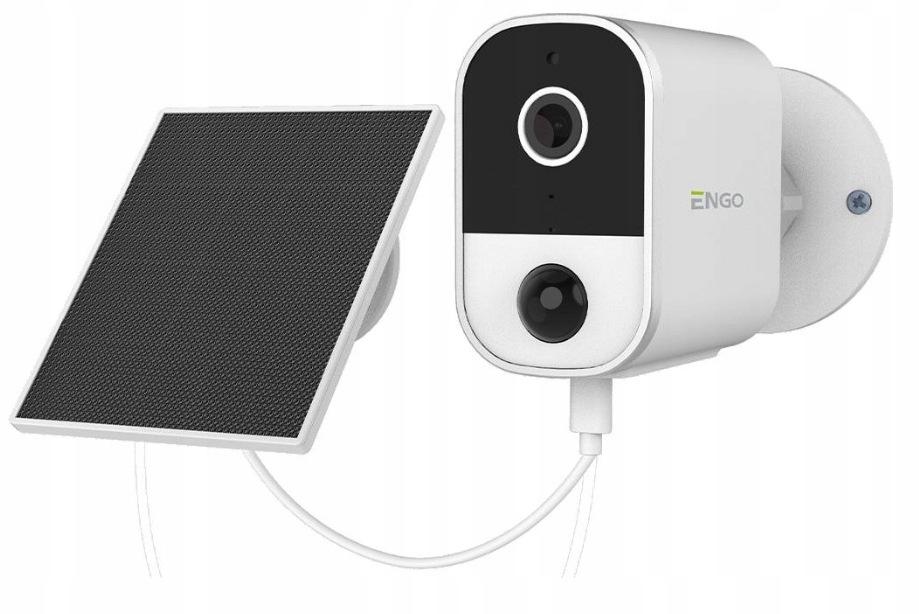 ENGO Controls ECAM-SOLAR- Smart Kamera Wi-Fi z baterią i panelem solarnym