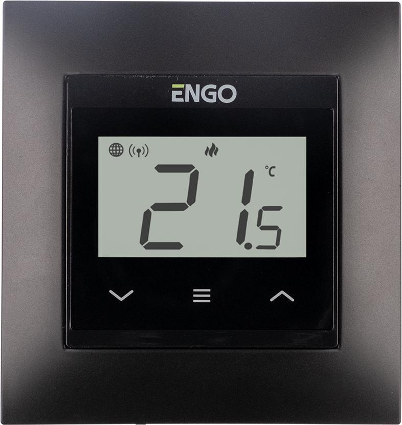 ENGO Controls E55-B - Internetowy, podtynkowy regulator temperatury