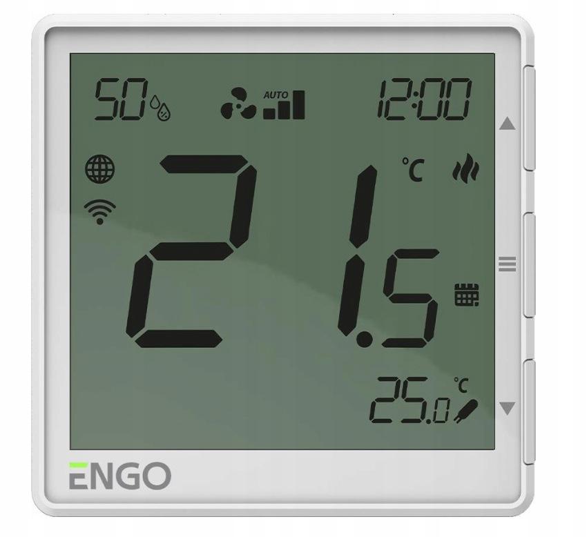 ENGO Controls EFAN-230W - Regulator klimakonwektorów biały 230V
