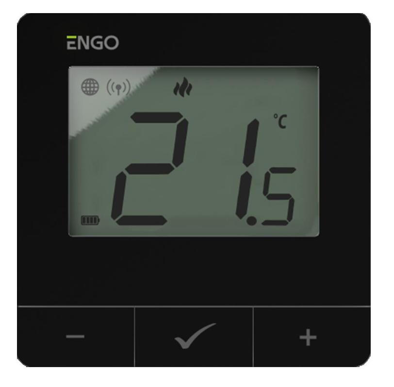 ENGO Controls E25-BATB - Internetowy, natynkowy regulator temp.