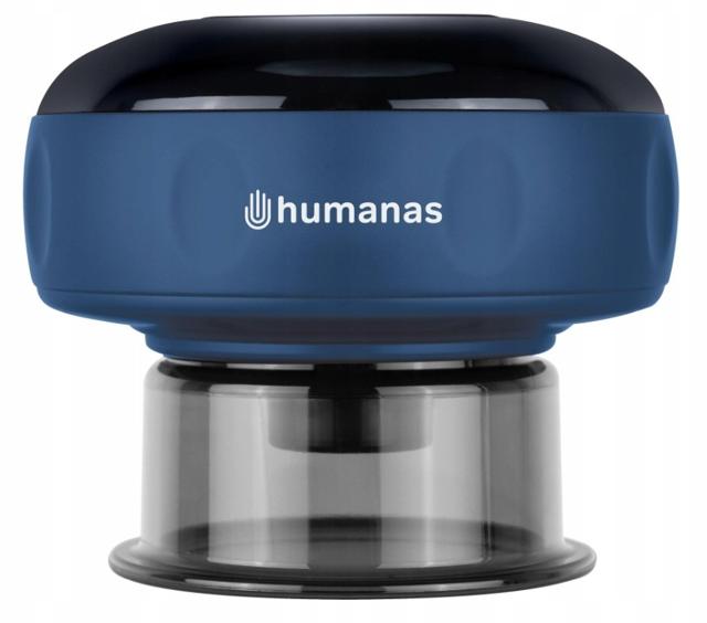 Bańka chińska elektroniczna Humanas BB01 Plus - niebieska