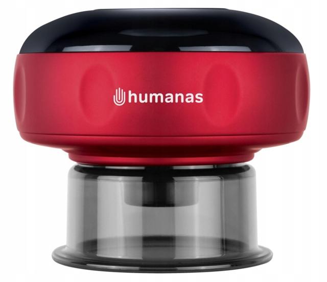 Bańka chińska elektroniczna Humanas BB01 Plus - czerwona