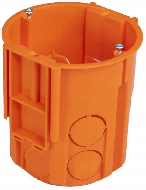 Puszka łączeniowa głęboka 80mm z wkrętami Pawbol A.0080