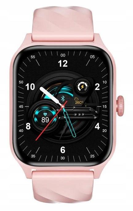 Smartwatch Weofly Active różowy