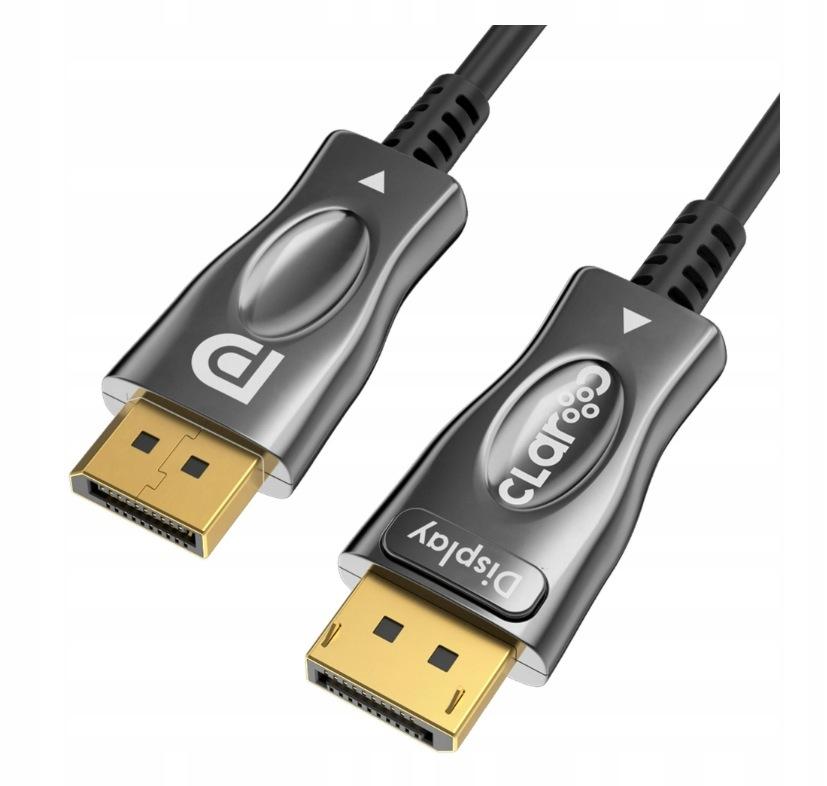 Kabel DisplayPort Claroc 1.4 AOC 8K 30m optyczny
