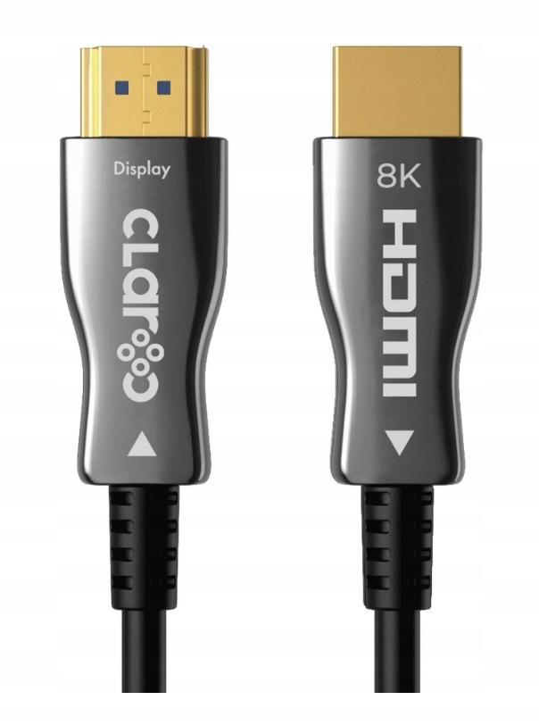 Kabel HDMI Claroc optyczny HDMI 2.1 AOC 8K 120Hz 3m