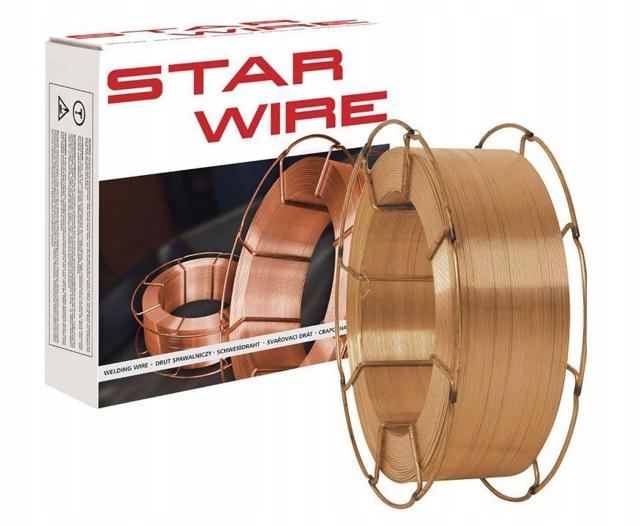 Drut spawalniczy 0.8mm (15kg) STAR WIRE (SP.001.08X)