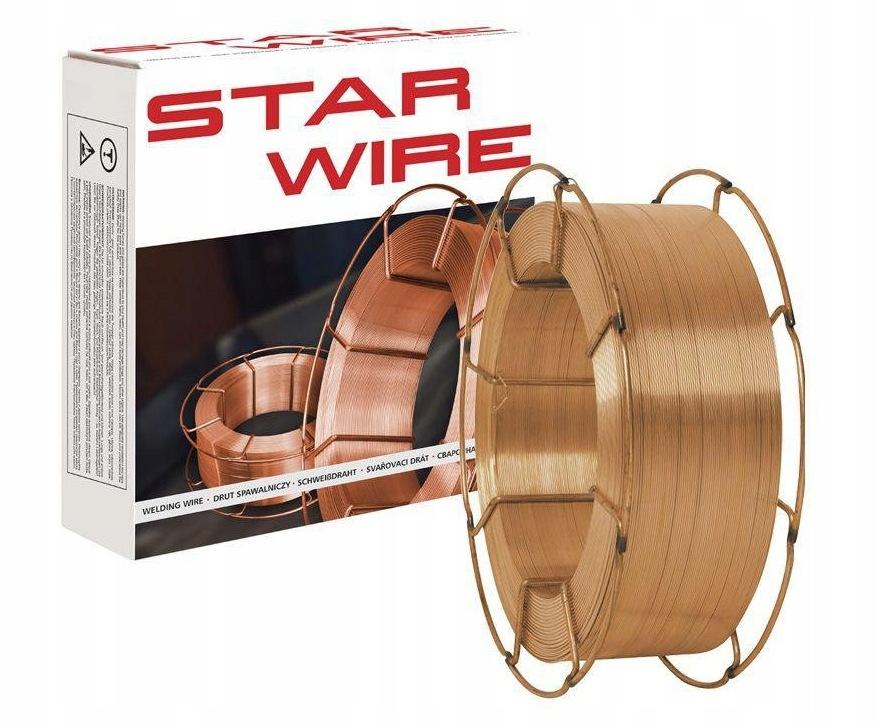 Drut spawalniczy 0.8mm (15kg) STAR WIRE (SP.001.08X)
