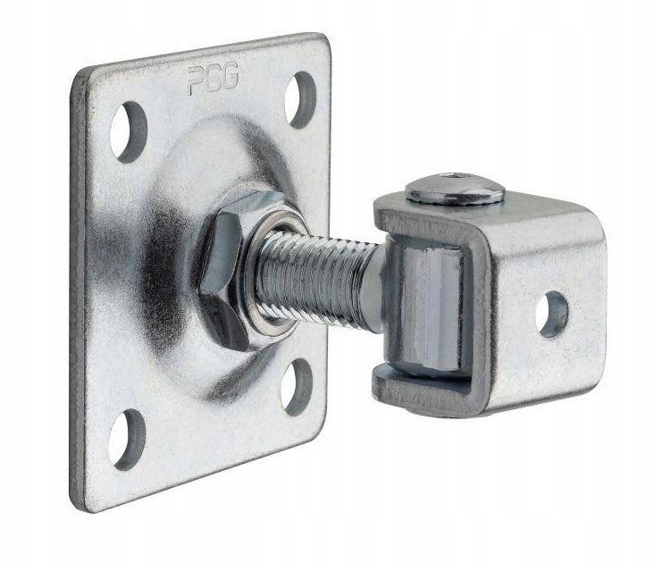 Zawias PSG 61.018.01 z szyldem 80x80x3mm - gwint M16
