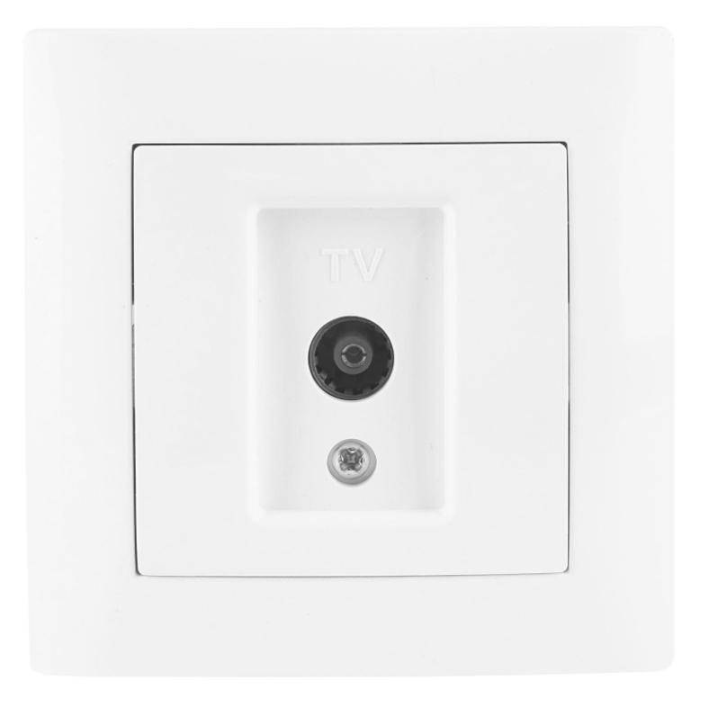Gniazdo TV VCX WESA LC 43 Biały