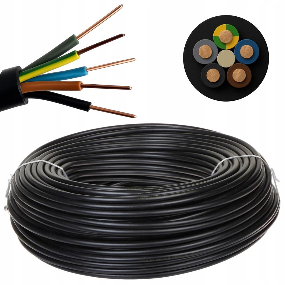 Kabel instalacyjny YKY 5x2,5 mm² 100 m ZEIT POLSKI PRODUKT